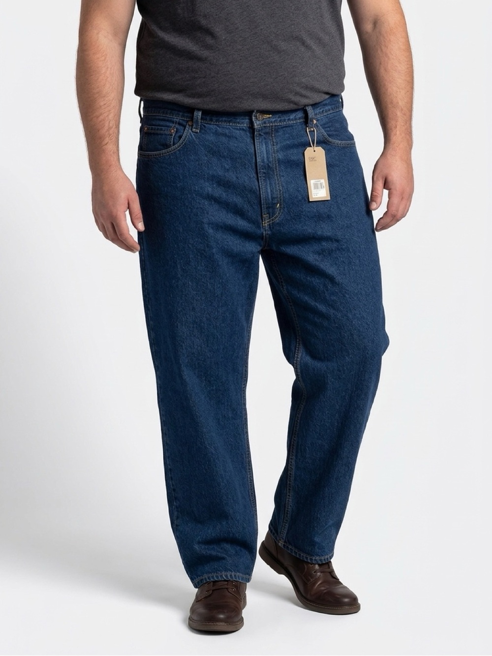 NWT Levi Strauss & Co Original Riveted 550 Relaxed Denim Mens Jeans Size 52 x 34